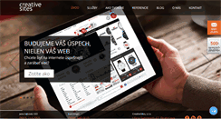 Desktop Screenshot of creativesites.sk